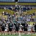 Lacrosse players from Michigan and Bellarmine line up at the start of the game. Angela J. Cesere | AnnArbor.com
